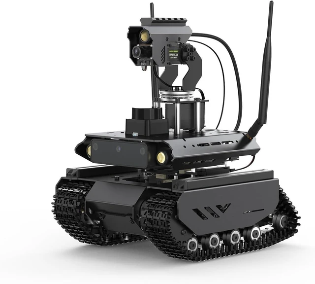 Main image of Waveshare UGV Beast ROS 2 Open-Source Off-Road Tracked AI Robot, Compatible with Jetson Orin Nano/NX, with 360° Flexible Omnidirectional Pan-Tilt, Includes Jetson Orin Nano 4GB Kit