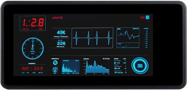 Main image of Waveshare ESP32-S3 1.91inch AMOLED Display Development Board, 240×536, 32-bit LX7 Dual-core Processor, Up to 240MHz Frequency, with Touch Function, with Pre-Solder Header