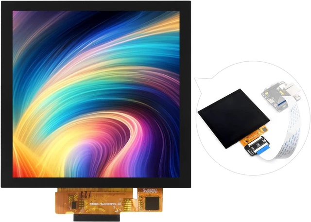 Main image of Waveshare 4inch IPS Capacitive Touch Display, Compatible with Luckfox Pico Ultra and Luckfox Pico Ultra W, 720×720 Pixels, RGB Communication Interface
