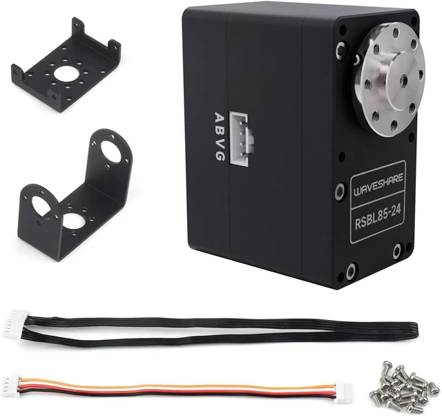 Main image of Waveshare Servo Motor, 85kg.Cm RSBL85-24, High Precision and Large Torque, Aluminum Alloy Case, with Programmable 360° Magnetic Encoder, Multiple Operation Modes Switchable