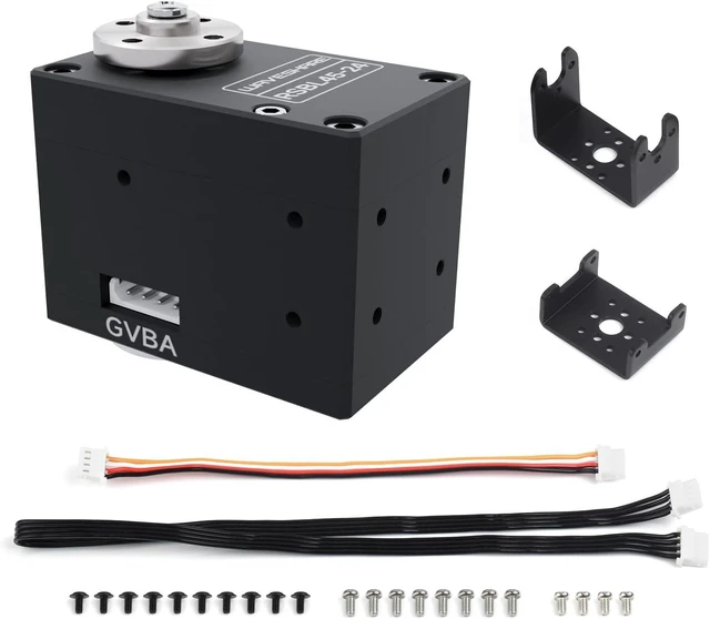 Main image of Waveshare Servo Motor, 45kg.Cm RSBL45-24, High Precision and Large Torque, Aluminum Alloy Case, with Programmable 360° Magnetic Encoder, Multiple Operation Modes Switchable