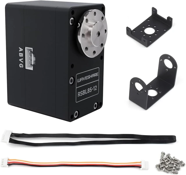 Main image of Waveshare Servo Motor, 85kg.Cm RSBL85-12, High Precision and Large Torque, Aluminum Alloy Case, with Programmable 360° Magnetic Encoder, Multiple Operation Modes Switchable