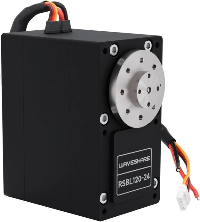 Main image of Waveshare Servo Motor, 120kg.Cm RSBL120-24, High Precision and Large Torque, Aluminum Alloy Case, with Programmable 360° Magnetic Encoder, Multiple Operation Modes Switchable