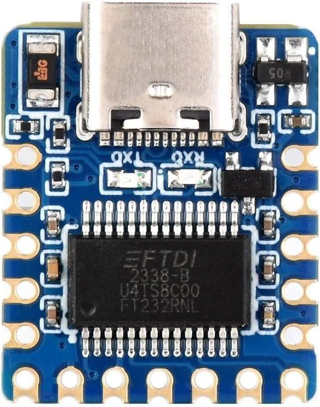 Main image of Waveshare USB to UART (TTL) Mini Communication Module, Compact Size, Over-Current/Over-Voltage Protection, Multi Systems Support, TTL Serial Converter, USB to TTL Converter