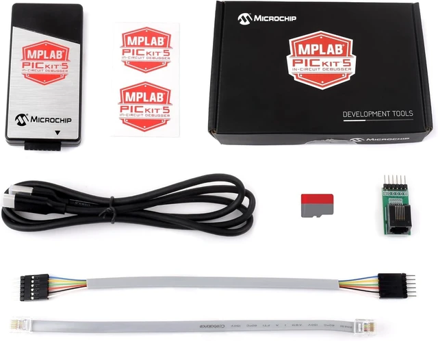 Main image of Waveshare PICkit 5 In-Circuit Debugger and Programmer, Type-C Port, Supports MPLAB, Card Programmer
