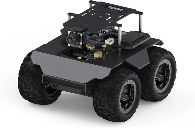 Main image of Waveshare RaspRover Open-Source 4WD AI Robot,Compatible with Raspberry Pi 5, Dual Controllers, Computer Vision, PI5-4GB NOT Included