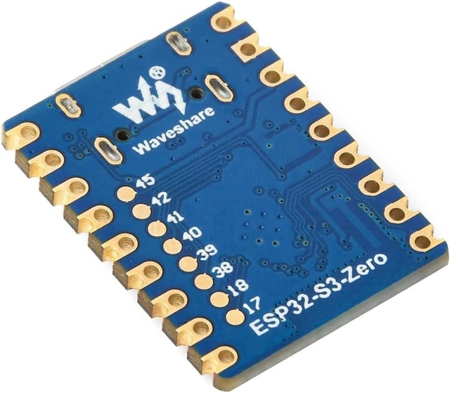 Main image of Waveshare ESP32-S3 Mini Development Board, Based On ESP32-S3FH4R2, Onboard Multi-Function GPIO Pins, Dual-Core Processor, 240MHz Running Frequency, 2.4GHz Wi-Fi & Bluetooth 5