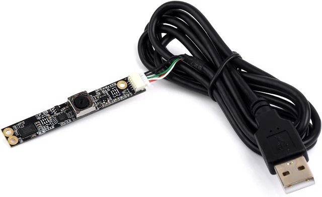Main image of waveshare OV5693 5MP USB Camera (B), Compatible with Raspberry Pi 5 and Jetson Nano Series Board, Fixed-Focus, Auto Focusing