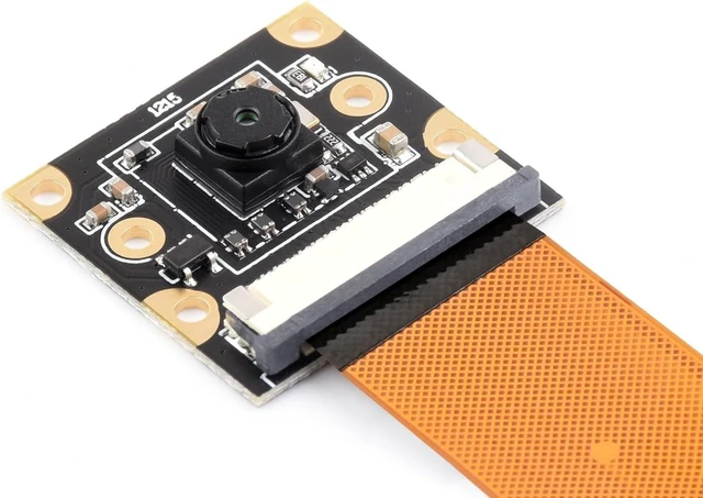 Main image of Waveshare IMX219 Camera Module, Compatible with Raspberry Pi 5, 8MP, MIPI-CSI Interface, 79.3°FOV, Comes with Pi5 CSI Flexible Cable 200mm, 3280×2464 Resolution