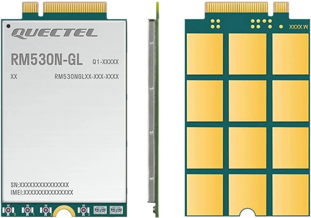Main image of Waveshare Quectel RM530N-GL IoT 5G Global Band Module, 5G Sub-6G & mmWave Module, M.2 Form Factor with 3GPP 5G Release 16 Specification