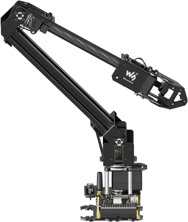 Main image of Waveshare Robotic Arm Kit, Desktop Robot Kit, High-Torque Serial Bus Servo, Based On ESP32, 4-DOF, Supports Flexible Expansion and Secondary Development, Wireless Control