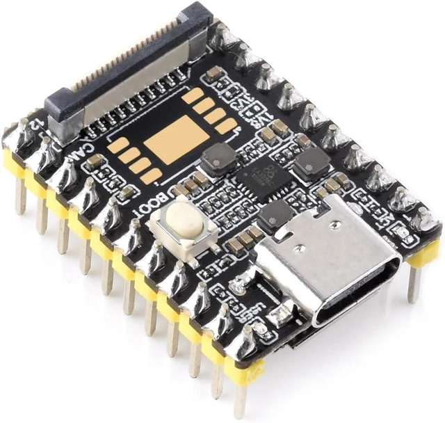 Main image of Waveshare Luckfox Pico Mini RV1103 Linux Micro Development Board, Integrates ARM Cortex-A7/RISC-V MCU/NPU/ISP Processors Without Flash, with Pre-soldered Header