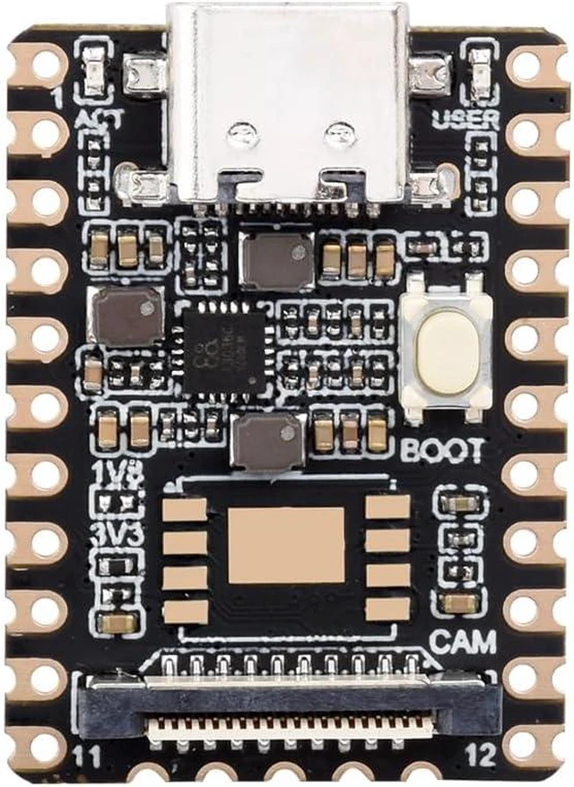 Main image of Waveshare Luckfox Pico Mini RV1103 Linux Micro Development Board, Integrates ARM Cortex-A7/RISC-V MCU/NPU/ISP Processors Without Flash