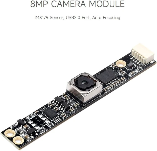 Alt view image 3 of 6 - waveshare IMX179 8MP USB Camera, Fixed-Focus, Auto Focusing