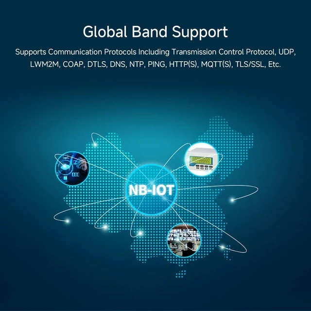 Alt view image 5 of 6 - Waveshare SIM7028 NB-IoT HAT Supports Global Band NB-IoT Communication, Compatible with Raspberry Pi, Onboard 40PIN GPIO Header, Comes with GSM Antenna