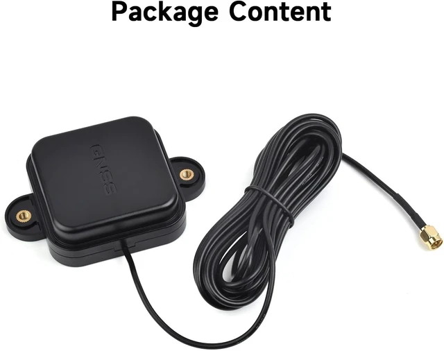 Alt view image 2 of 6 - Waveshare GNSS L1+L2+L5 Multi-GNSS Active Antenna, SMA-J Connector, Sunproof IP67 Waterproof, High Temp Tolerance