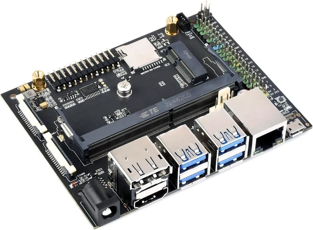 Main image of Waveshare Jetson Nano and Xavier NX Mini-ITX Motherboard