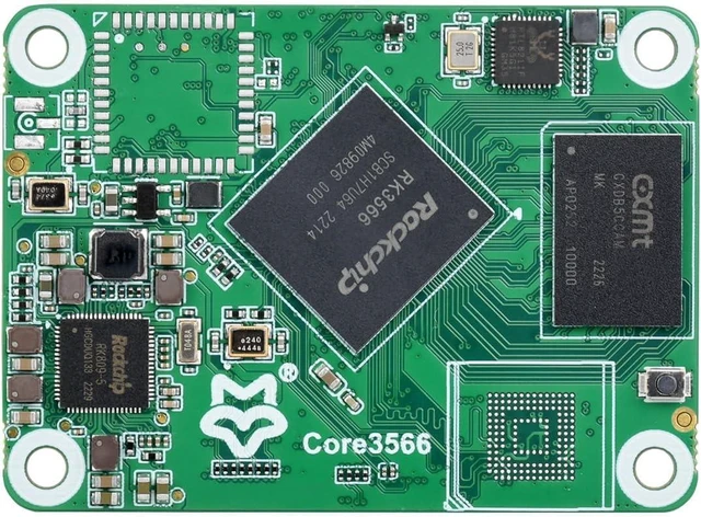 Main image of Waveshare Core3566 Module, Rockchip RK3566 Quad-Core Processor, Compatible with Raspberry Pi CM4, with Wireless 2GB RAM, 0GB eMMC Flash (Lite)