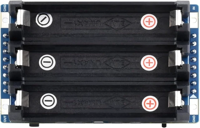 Main image of Waveshare Mini Uninterruptible Power Supply Module, Supports Charging and Power Output at The Same Time, 5V 2.5A Output