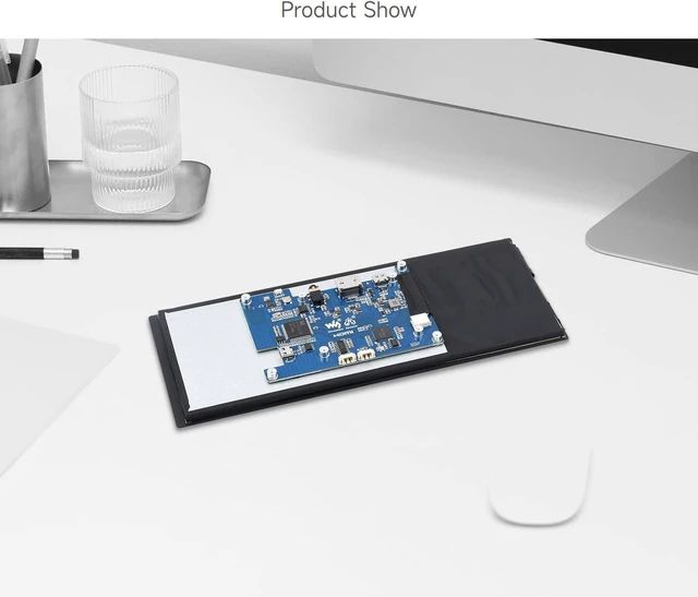 Alt view image 7 of 7 - waveshare 9.3inch Capacitive Touch Display, 1600×600 Resolution, Raspberry Pi 5/4B/3B/Zero/Zero W/Zero 2W/Pico/Pico W/Pico WH, Support Jetson Nano/Jetson Orin Nano, Supports Windows 11/10/8.1/8/7