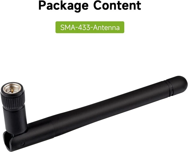Alt view image 2 of 5 - Waveshare LPWA Antenna, 2dBi Gain, LoRa Antenna 433MHz Version