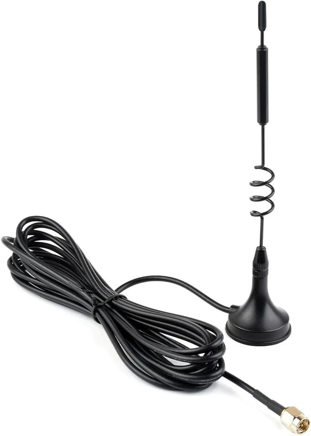 Main image of Waveshare LPWA Outdoor Waterproof Antenna, 5dBi High Gain with Magnetic Base, LoRa Antenna, 4G/3G/2G/LPWA Support,433/470M Version