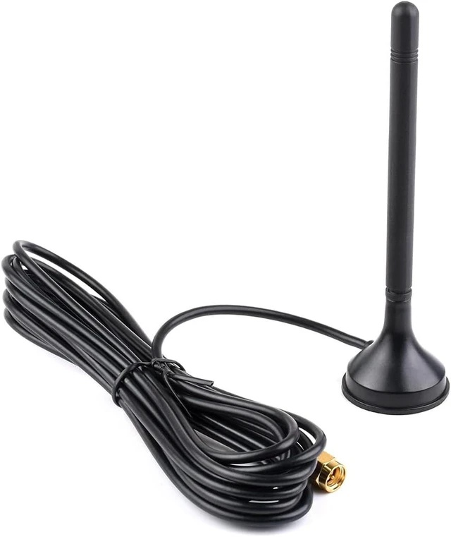 Main image of Waveshare LPWA Outdoor Waterproof Antenna, 5dBi High Gain with Magnetic Base, LoRa Antenna, 4G/3G/2G/LPWA Support,868/915M Version