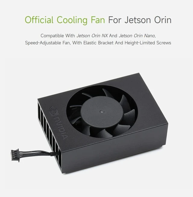 Alt view image 3 of 7 - Waveshare Official Cooling Fan - Speed-Adjustable, Compatible with Jetson Orin Nano and Orin NX