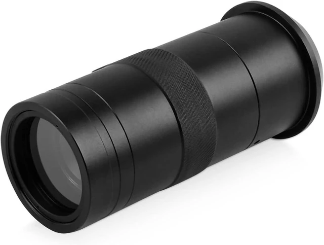 Main image of Waveshare 100X Industrial Microscope Lens, C/CS-Mount, Compatible with Raspberry Pi HQ Camera
