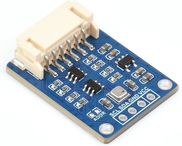 Main image of Waveshare BME688 Environmental Sensor, Compatible with Raspberry Pi 5/4B/3B/Zero/Zero W/Zero 2W/Pico/Pico W/Pico WH, Supports Temperature/Humidity/Barometric Pressure/Gas Detection
