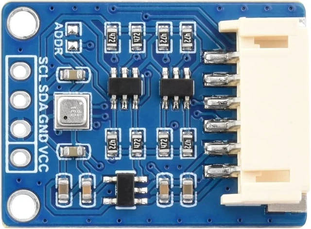 Main image of Waveshare BME680 Environmental Sensor, Compatible with Raspberry Pi 5/4B/3B/Zero/Zero W/Zero 2W/Pico/Pico W/Pico WH, Supports Temperature/Humidity/Barometric Pressure/Gas Detection
