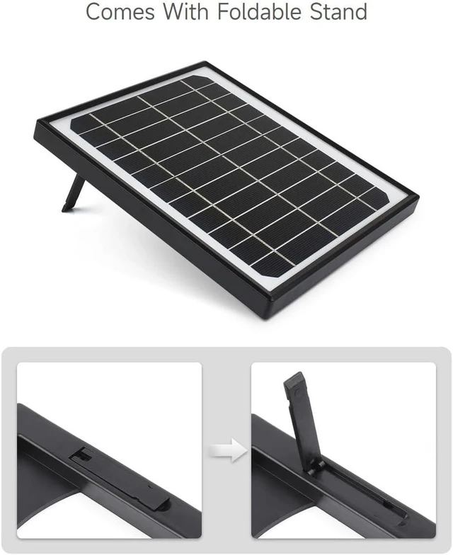 Alt view image 6 of 7 - Waveshare Monocrystalline Silicon Solar Panel (5.5V 6W), Toughened Glass Surface