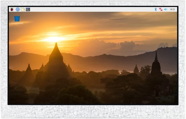 Main image of waveshare 4.3inch DSI Display, 800 × 480 Resolution, IPS, Compatible with Raspberry Pi 5/4B/3B+/3A+/3B/2B/B+/A+, CM3/3+/4, No Touch Version