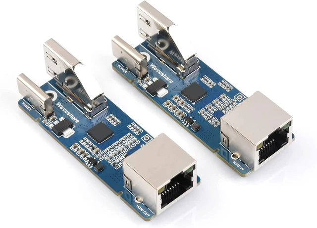 Main image of waveshare HDMI Signal Extender, 1080P High-Definition & Lossless Transmission, Transmission Distance Up to 50m Via CAT-5E/6 Network Cable