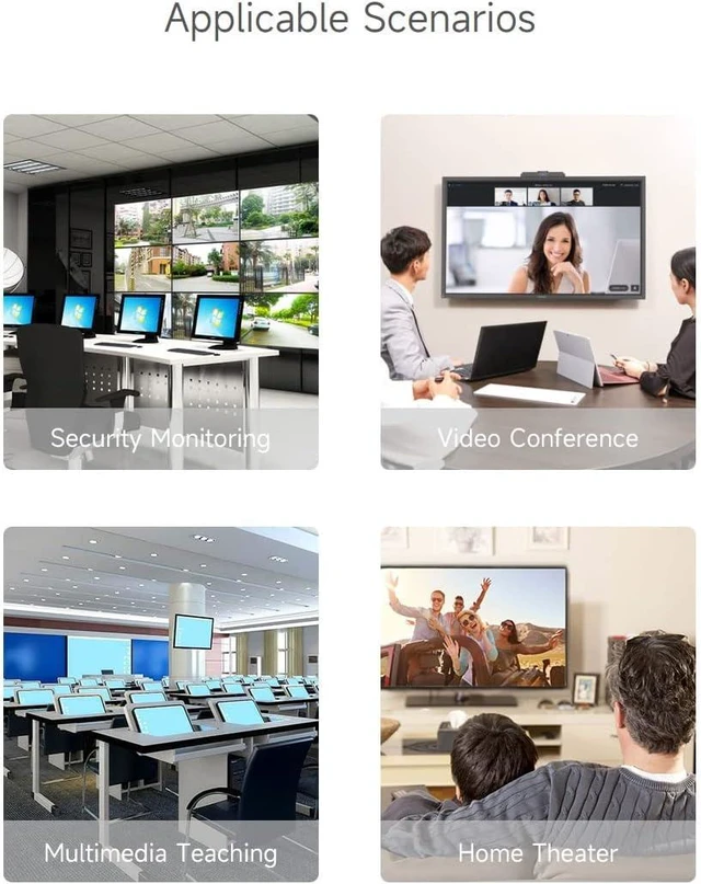 Alt view image 6 of 7 - waveshare HDMI Signal Extender, 1080P High-Definition & Lossless Transmission, Transmission Distance Up to 50m Via CAT-5E/6 Network Cable