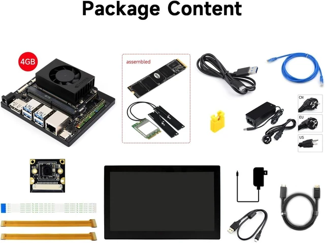 Alt view image 2 of 7 - Waveshare Jetson Orin Nano AI Development Kit