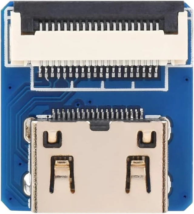 Alt view image 4 of 5 - Waveshare Multi-Type HDMI Adapters, for DIY HDMI Cable-Micro HDMI Adapter Vertical-Mini HDMI Adapter Horizontal (B)