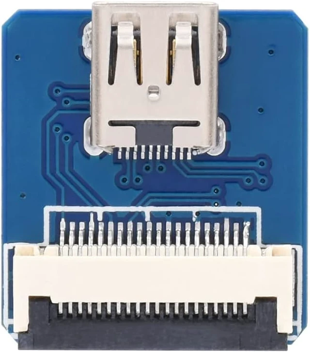 Alt view image 4 of 5 - Waveshare Multi-Type HDMI Adapters, for DIY HDMI Cable-Micro HDMI Adapter Horizontal (B)
