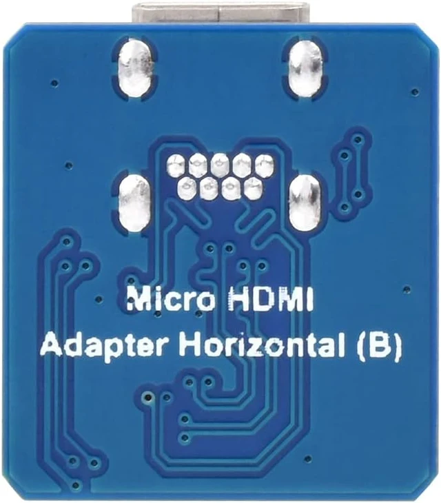 Alt view image 5 of 5 - Waveshare Multi-Type HDMI Adapters, for DIY HDMI Cable-Micro HDMI Adapter Horizontal (B)