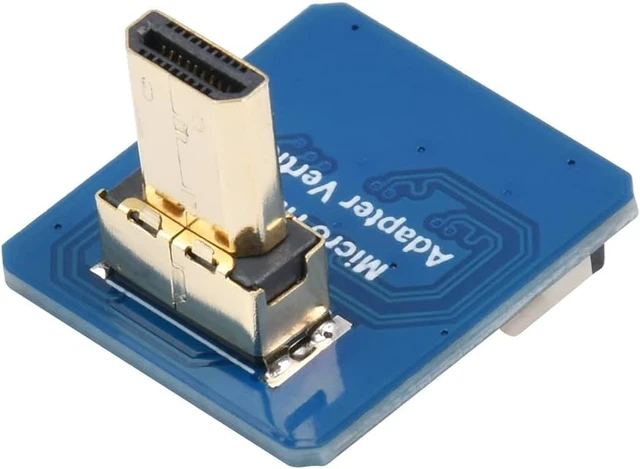 Alt view image 2 of 5 - Waveshare Multi-Type HDMI Adapters, for DIY HDMI Cable-Micro HDMI Adapter Vertical