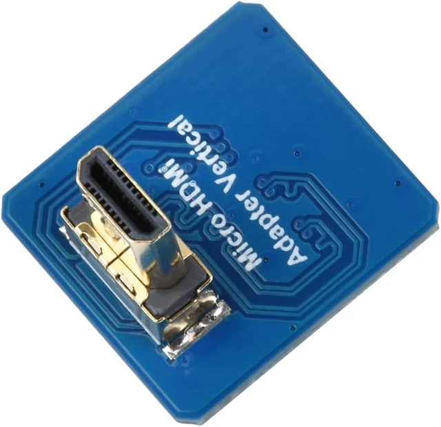 Alt view image 3 of 5 - Waveshare Multi-Type HDMI Adapters, for DIY HDMI Cable-Micro HDMI Adapter Vertical