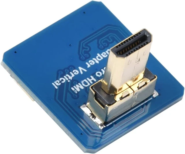 Alt view image 4 of 5 - Waveshare Multi-Type HDMI Adapters, for DIY HDMI Cable-Micro HDMI Adapter Vertical