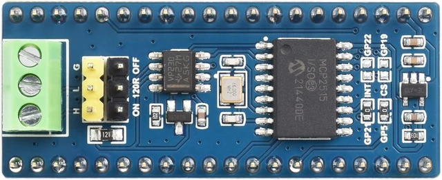Main image of Waveshare CAN Bus Module (B) Compatible with Raspberry Pi Pico, Enabling Long Range Communication Through SPI