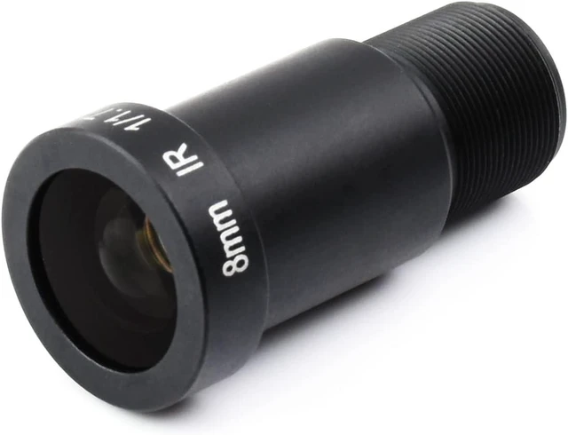 Main image of waveshare M12 High Resolution Lens, 12MP, 69.5° FOV, 8mm Focal Length, Compatible with Raspberry Pi Camera M12