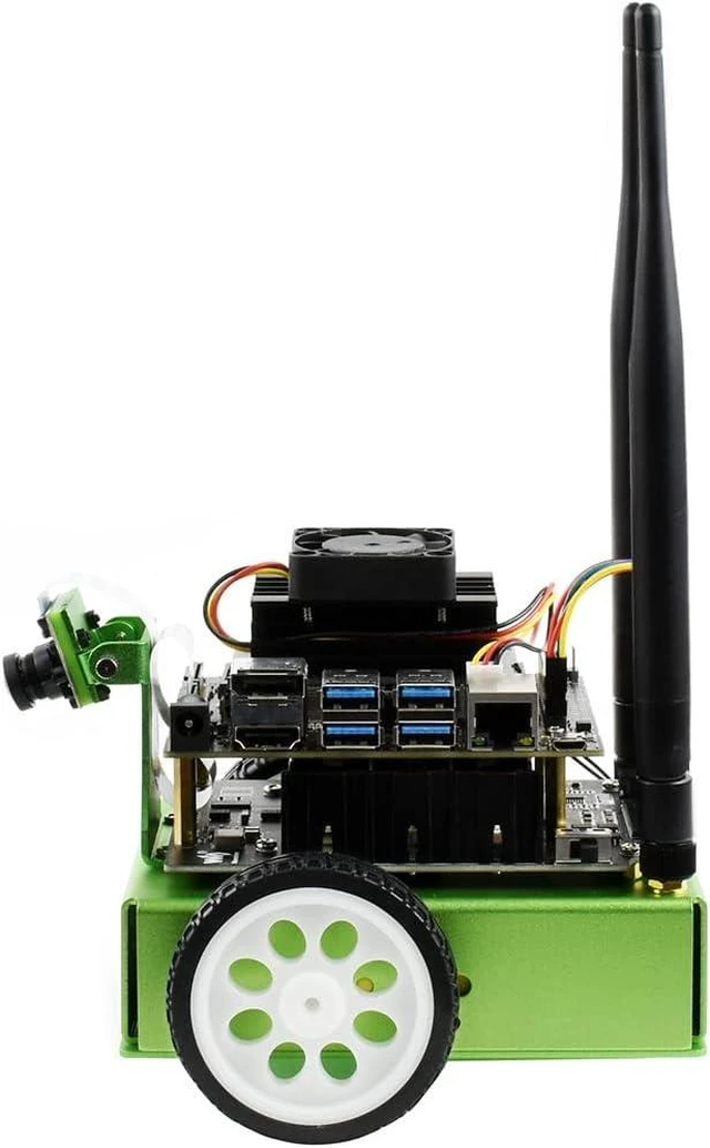 Main image of Waveshare JetBot AI Kit, AI Robot Based On Jetson Nano, Includes Waveshare Jetson Nano Dev Kit 4GB (NOT Support Nano 2GB)