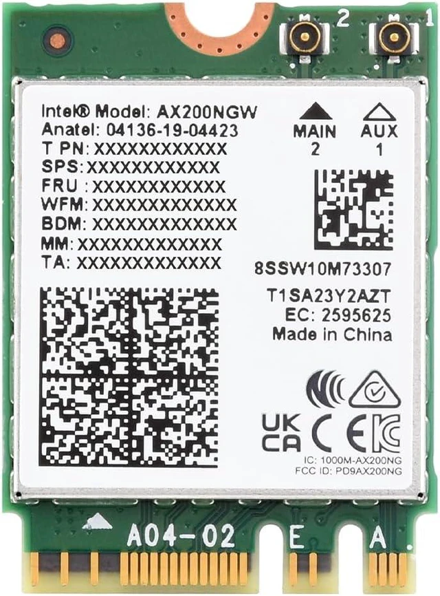 Main image of Waveshare Wireless AX200 NIC, Giga-bit Dual-Band Wi-Fi 6, 802.11AX Standard