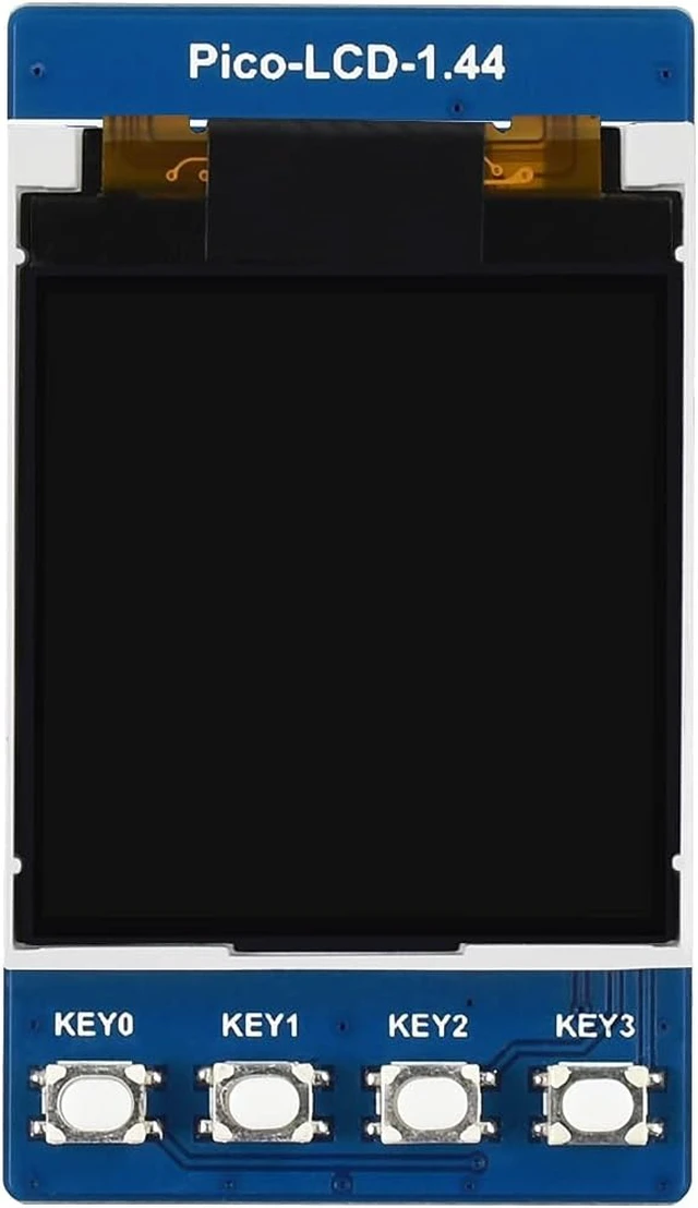 Alt view image 2 of 6 - Waveshare 1.44inch LCD Module Compatible with Raspberry Pi Pico 65K RGB 128x128 Resolution SPI TFT Display Panel