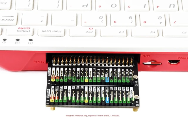Alt view image 3 of 4 - Waveshare PI400-GPIO-ADAPTER-B, an Adapter Module Specially Compatible with Raspberry Pi 400 Interface
