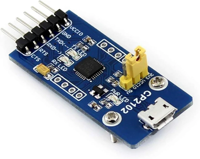 Main image of Waveshare Accessory Board Features Single-chip USB to UART Bridge Onboard
