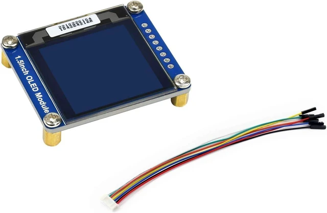 Main image of Waveshare 1.5inch OLED Module, 128x128 Pixels Display Module for Raspberry Pi